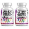 image:imageClean Nutraceuticals Saffron Supplements Extract 100mg  Ashwagandha LTheanine 200mg  Mood Support Ginkgo Biloba St Johns Wort Rhodiola Rosea amp 5HTP Capsules Pills Men Women60 Count Pack of 2