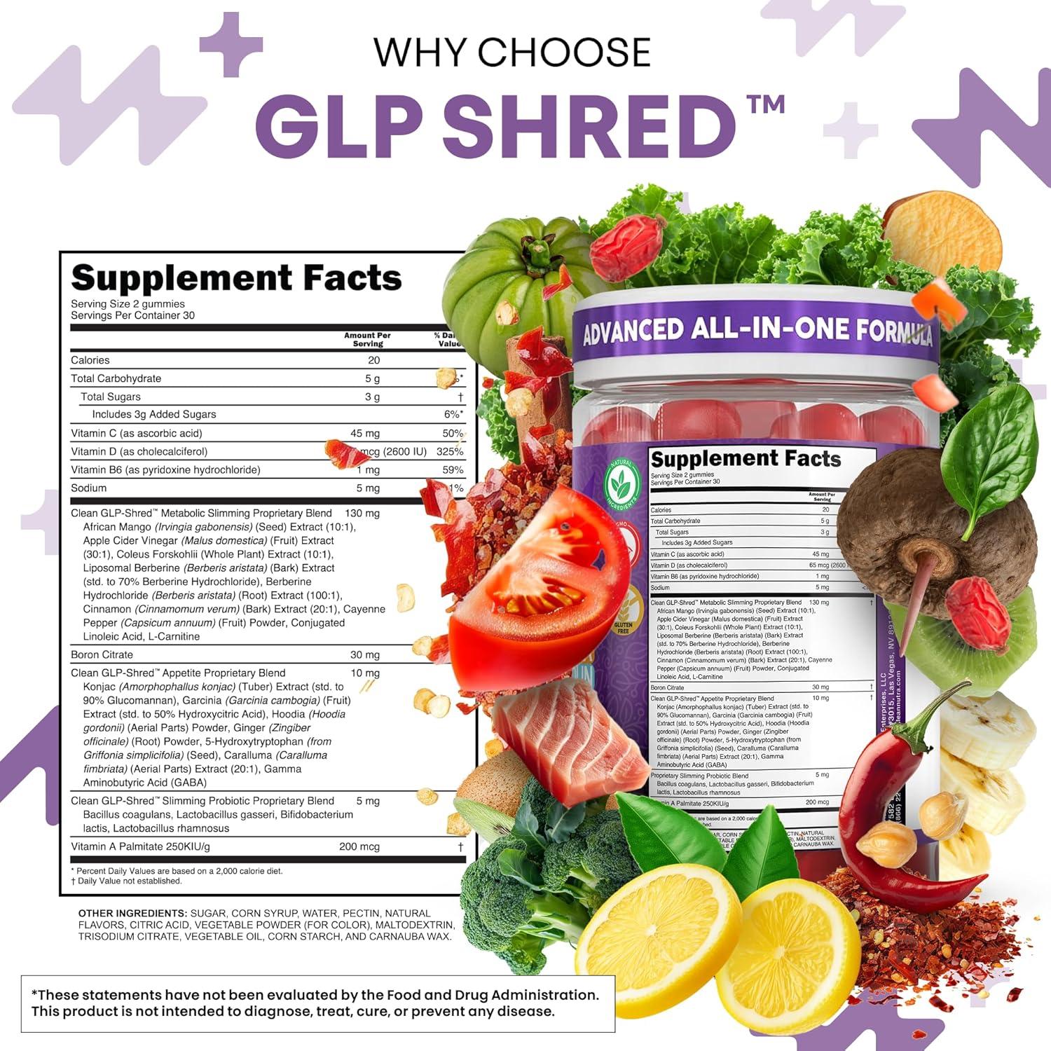 image:imageClean Nutra Gummies with Cayenne Pepper CLA Berberine Forskolin Ceylon Cinnamon Probiotics Garcinia Cambogia amp LCarnitine Mango Cherry Flavor 60 Count Chewable Supplement Gummies