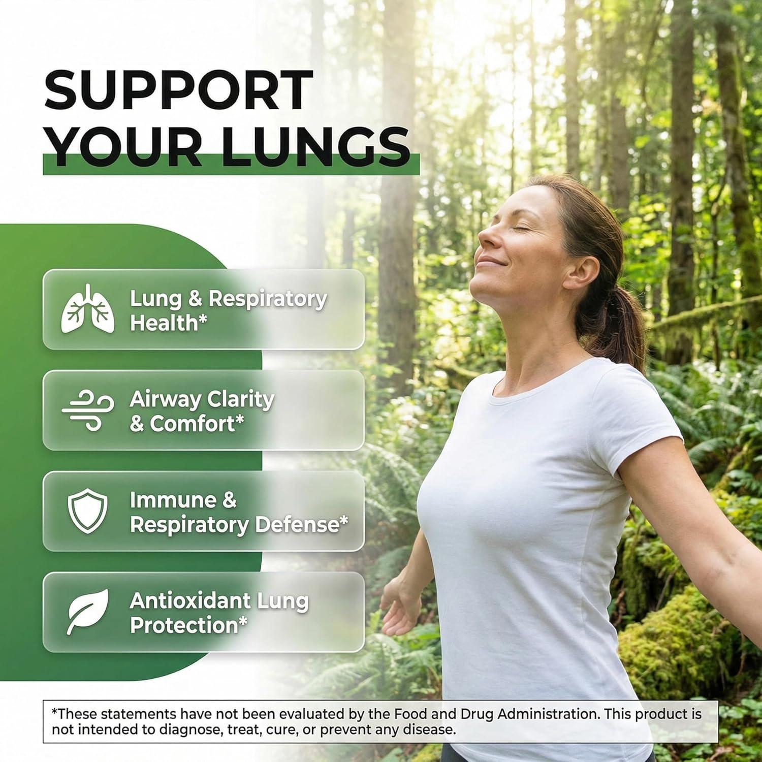image:imageClean Nutra Mullein Gummies for Lung Health Support with Elderberry Chlorophyll Spirulina Tart Cherry Sea Moss Vitamin C Lutein Marshmallow Root Licorice Root Superfood Greens Mucus Relief 60 Gummies