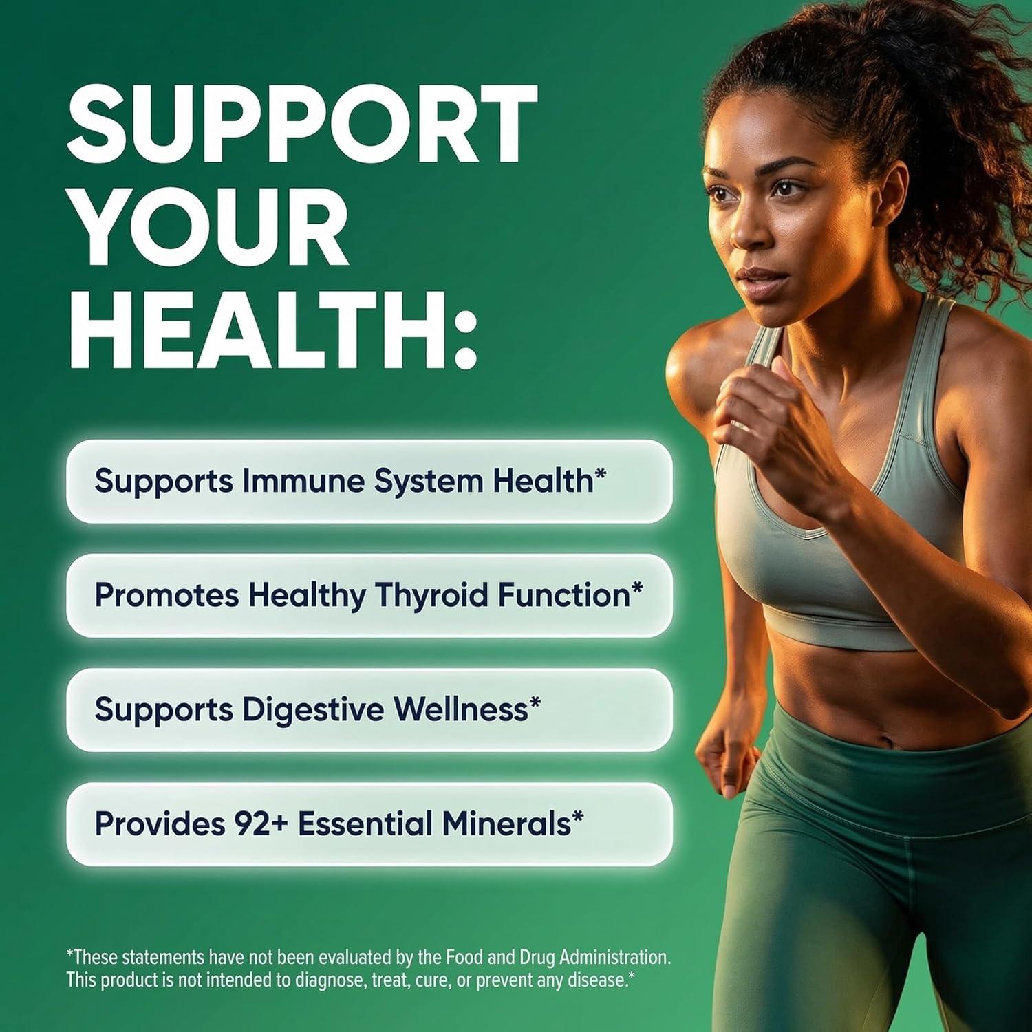 image:imageClean Nutra Organic Sea Moss Drops Supplement Black Seed Oil Irish Seamoss Ashwagandha Burdock Root amp Bladderwrack Multimineral Liquid Vegan for Gut Heath Energy Skin Immune Support amp Hair2