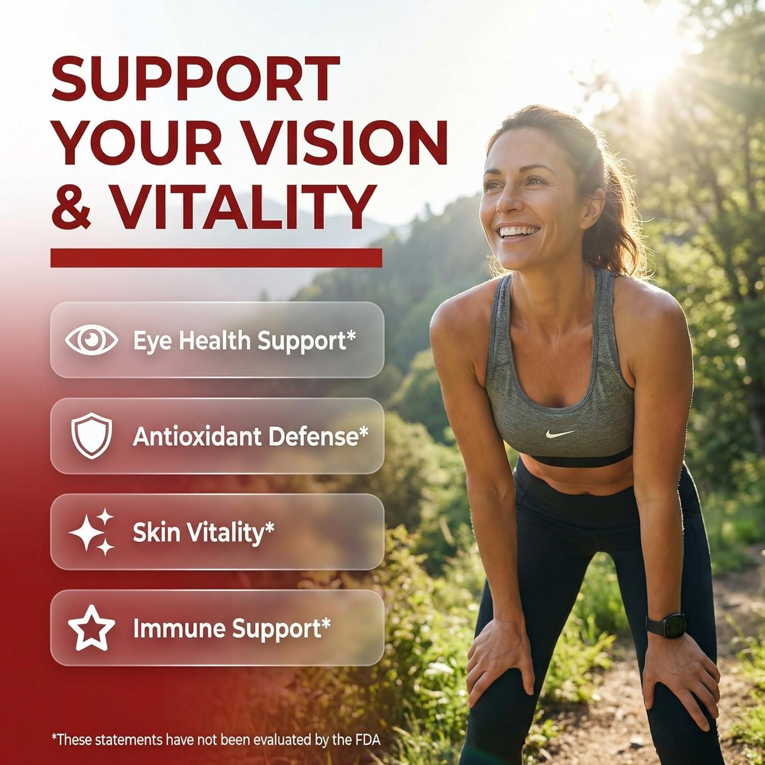 image:imageClean Nutraceuticals AstaZen Astaxanthin Gummies 12mg with Lycopene Vitamins A C D E LTyrosine amp Selenium Antioxidant Support Gummies 60 Count