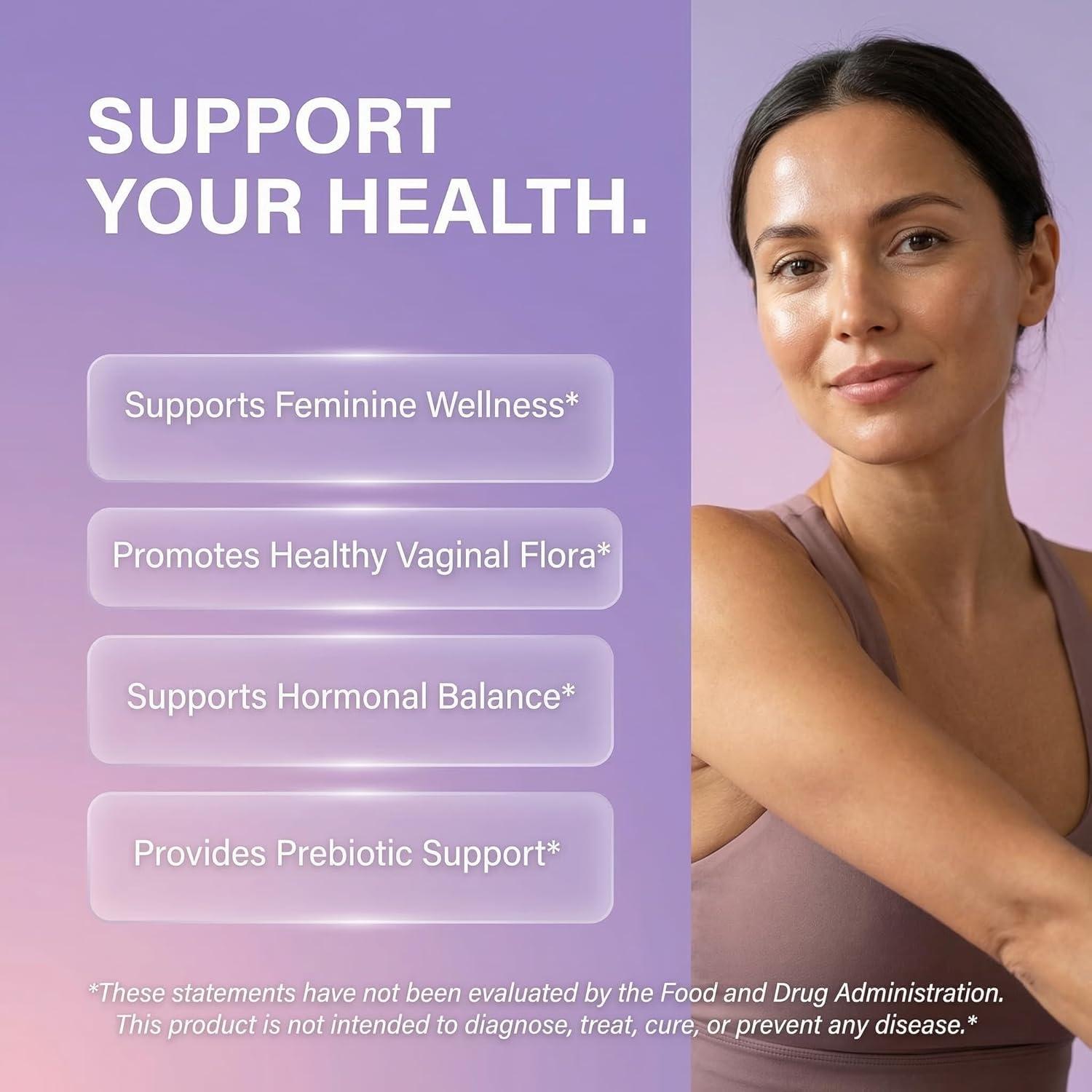 image:imageClean Nutraceuticals VBiotic Vaginal Probiotic for Women Liquid Drops Cranberry Uva Ursi Horsetail DMannose Prebiotics Marigold amp Black Cohosh Vaginal Health Supplement pH Balance1