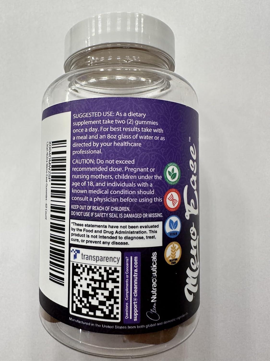 image:imageMenopause Supplement for Women Gummies with Black Cohosh Wild Yam DIM Magnesium Red Clover Chasteberry for Hormone Balance Relief Night Sweats Mood Plus Bergamot Vitamin D3 Vitamin B6 B121