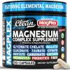 image:image8in1 Magnesium Supplement Complex  Magnesium Glycinate Citrate Malate Gluconate Orotate Carbonate Lactate  Prebiotics Probiotics Digestive Enzymes Magnesio Capsules for Women Men By Clean Nutra1