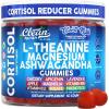 image:imageClean Nutra Cortisol Supplement Gummies LTheanine Magnesium Ashwagandha Apigenin Vitamin B6 Sleep and Calm Support Lavender Chicory Prebiotic Advanced Gummy Formula