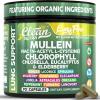 image:imageClean Nutra Mullein Leaf Extract for Lungs Cleanse NAC Supplement Chlorophyll Chlorella Elderberry  Lung Detox for Smokers  Ginger Licorice Astragalus Oregano Turmeric Respiratory Support Capsules