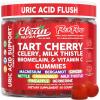 image:imageClean Nutra Tart Cherry Gummies Uric Acid Flush Celery Milk Thistle Bromelain Vitamin C Magnesium Citrus Bergamot Ginger Stinging Nettle Leaf Chamomile Berberine Quercetin Support 60 Gummy Vitamins
