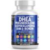 image:imageDHEA 200mg Supplement Pregnenolone 100mg for Men amp Women with DIM Ashwagandha Boron 6mg Complex Calcium Magnesium Zinc 50mg Vitamin D3 5000 IU Hormone Support Capsules Pills Made in USA 60 Count
