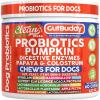 image:imageGut Health Probiotics for Dogs  Pumpkin Colostrum Digestive Enzymes Ginger Slippery Elm Licorice Inulin Fiber Soft Chews Dog Probiotic Beef Flavor Digestion Supplement Treat Bites Large amp Small Pets
