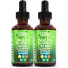 image:imageOrganic Mullein Liquid Drops With Chlorophyll for Lung Detox Plus Irish Sea Moss Spirulina Licorice Tart Cherry Lobelia Motherwort And Elderberry For Men Women Health Supplement Vitamin 2