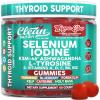 image:imageThyroGlow Thyroid Support Gummies Selenium Iodine KSM 66 Ashwagandha L Tyrosine Vitamin D C B12 B6 Turmeric Blueberry Holy Basil Folate Bladderwrack By Clean Nutra