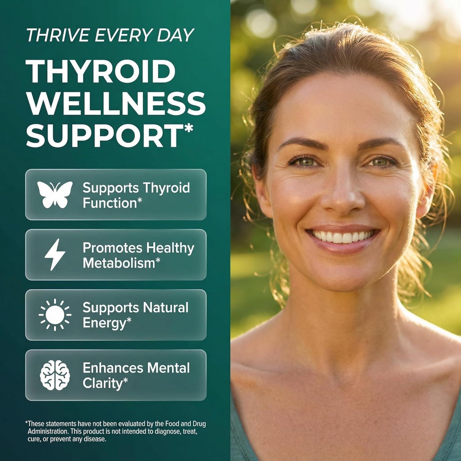 image:imageThyroBloom Thyroid Support for Women Liquid Drops Iodine LTyrosine Selenium Copper Ashwagandha Zinc Kelp Bladderwrack Schisandra Guggul Turmeric Vitamin A D3 B12 Folate Supplement by Clean Nutra 4ozWildberry