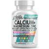 image:imageAllin1 Calcium Magnesium Zinc Supplement with Potassium Copper Strontium Silica Vitamin D3 K2 Boron Vitamin B1 B12 Red Clover Herb Alfalfa Basil Pills for Men amp Women Clean Nutra Osteo Defend