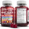 image:imageClean Nutraceuticals Coq10 Gummies  Red Yeast Rice Hawthorn Berry Ginger Turmeric Citrus Bergamot Hibiscus Vitamin K2D3 Magnesium Glycinate Cayenne Pepper Fenugreek Orange Flavor CardiGuard1