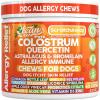 image:imageDog Allergy Chews and Itchy Skin Relief for Dogs  Colostrum Quercetin Astragalus Bromelain  Immune Anti Itch Coat Supplement Aller Ichting Bites Treatment Paw Allergies  Echinacea Nettle Omega 3
