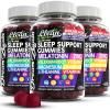 image:imageSleep Aid Melatonin Gummies  Valerian Root LTheanine Vitamin B6 C Lemon Balm Magnesium Hibiscus Beta Carotene Saffron amp Chamomile Rest Support Supplement Raspberry Flavor Dream Again by Clean Nutra